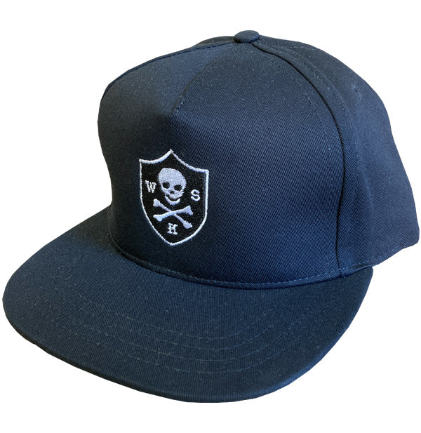 WKS Skull & Bones Snapback Cap