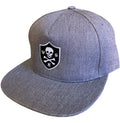 WKS Skull & Bones Snapback Cap