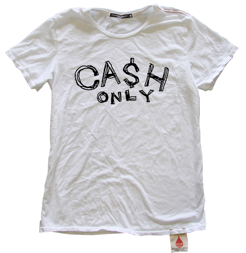 Cash Only Tee