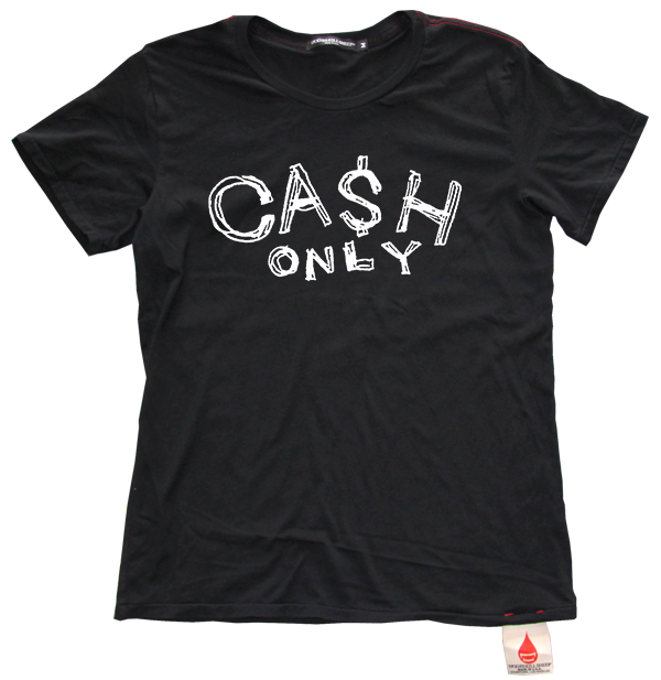 RH取扱★Wolves Kill Sheep/FYH DELI Tシャツ【送料関税込】 Wolves Kill Sheep® Cash Only Tee