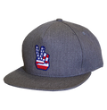Peace Sign Snapback Cap
