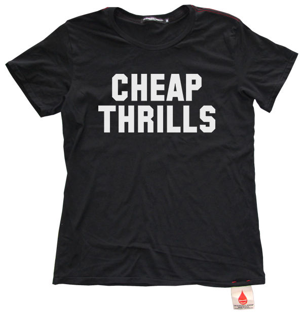 Cheap thrills t shirt online