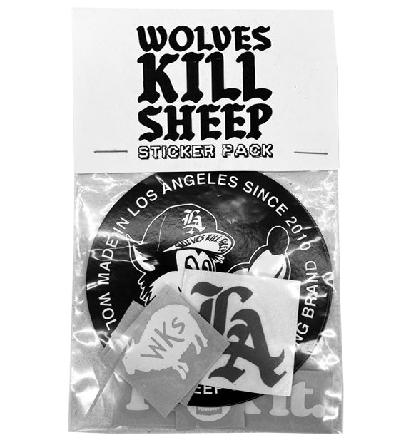 Wolves Kill Sheep : Assorted Sticker Pack