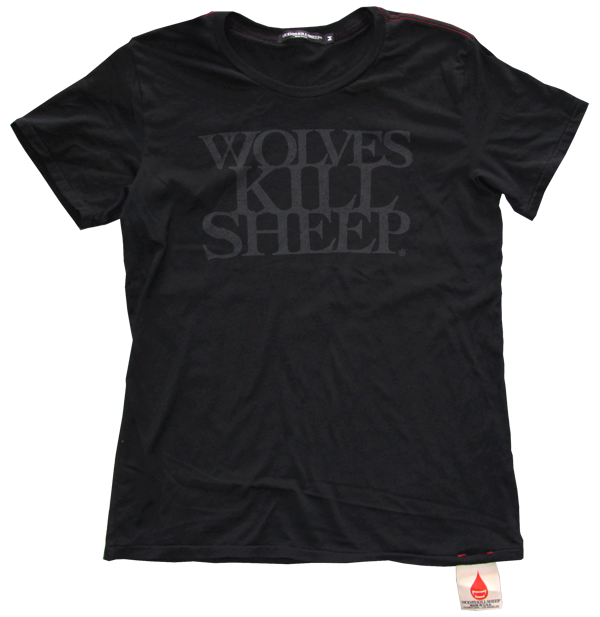 Wolves Kill Sheep : Stacked Logo Ghost Print - Wolves Kill Sheep®
 - 1