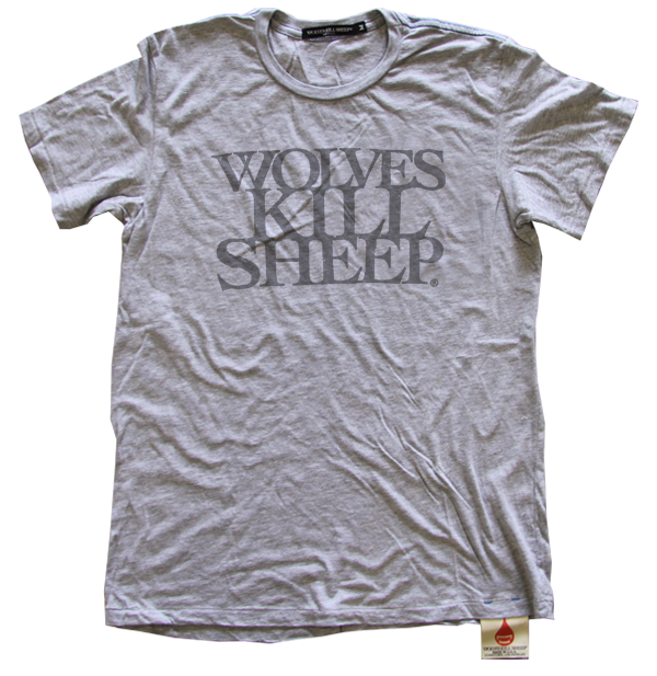 Wolves Kill Sheep : Stacked Logo Ghost Print - Wolves Kill Sheep®
 - 3