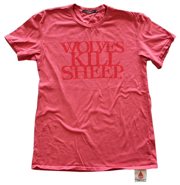 Wolves Kill Sheep : Stacked Logo Ghost Print - Wolves Kill Sheep®
 - 4