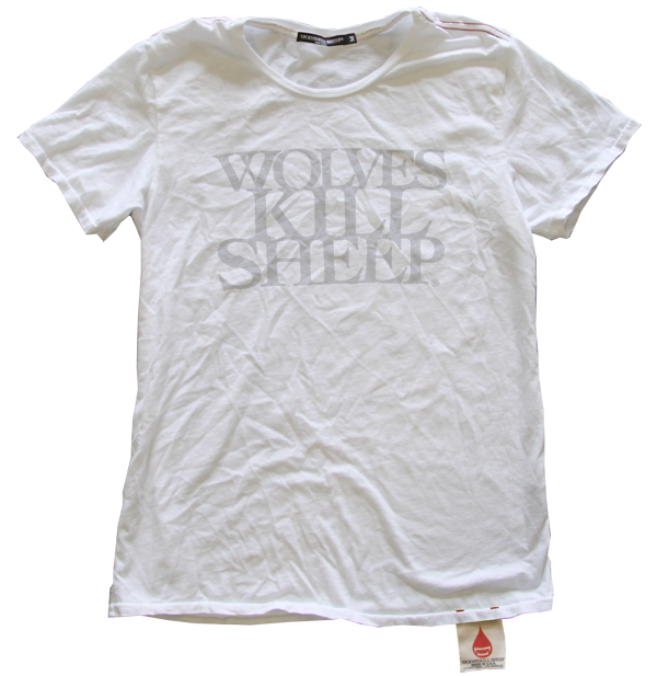 Wolves Kill Sheep : Stacked Logo Ghost Print - Wolves Kill Sheep®
 - 2